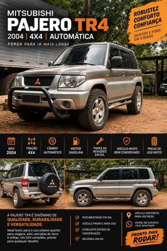 Mitsubishi Pajero TR4 2.0/ 2.0 Flex 16V 4X4 Aut. 2005