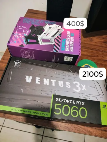 RTX 5060 + SUPORTE VERTICAL COOLER MASTER