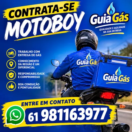 PRECISO DE MOTOBOY URGENTE