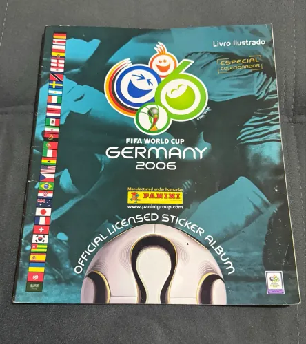 Álbum copa 2006 Vazio !!!