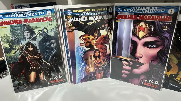 Mulher Maravilha Renascimento - Fase Greg Rucka Completa - 1 a 13