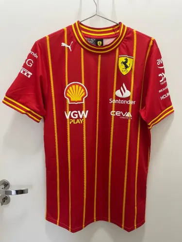 Camisa Scuderia Ferrari Especial Eurocopa 2024