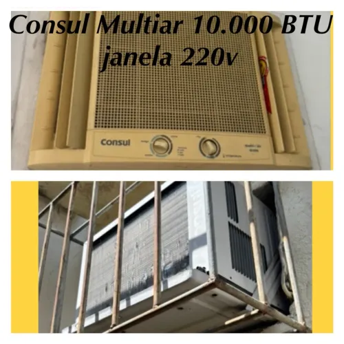 Ar cond Consul 10.000 BTU 220v Janela