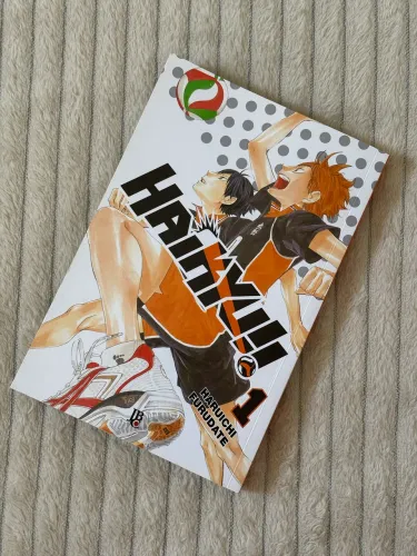 manga: haikyuu volume 1, autor: haruichi furidate