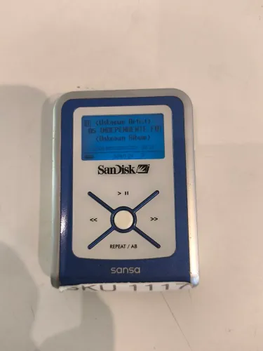 Reprodutor de MP3 SanDisk Sansa e130 512mb + cartão memória 1G