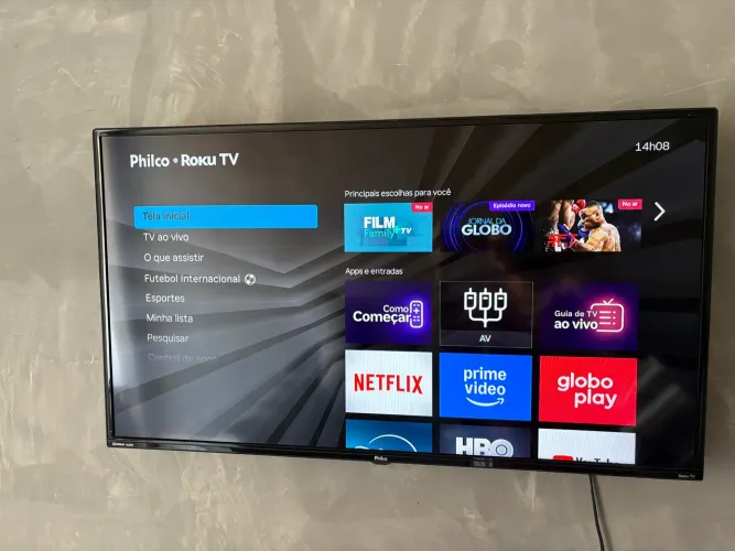 Smart tv Philco Roku 43 polegadas