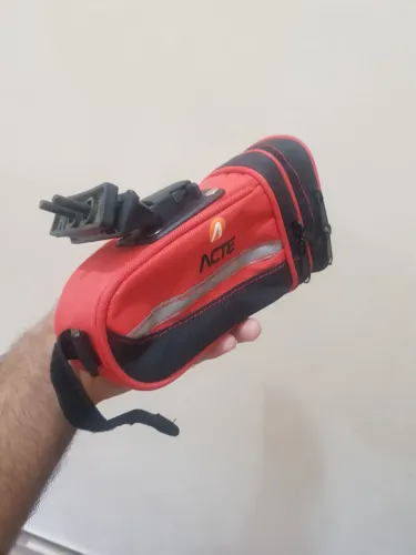Bolsa de Selim Acte Sports para Bicicleta - Suporte Engate Rápido