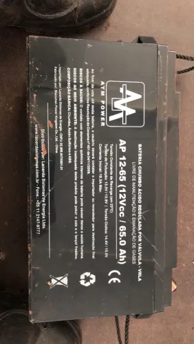 Bateria estacionária atm power