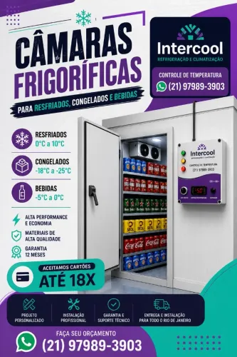 Câmara fria projeto sob medida