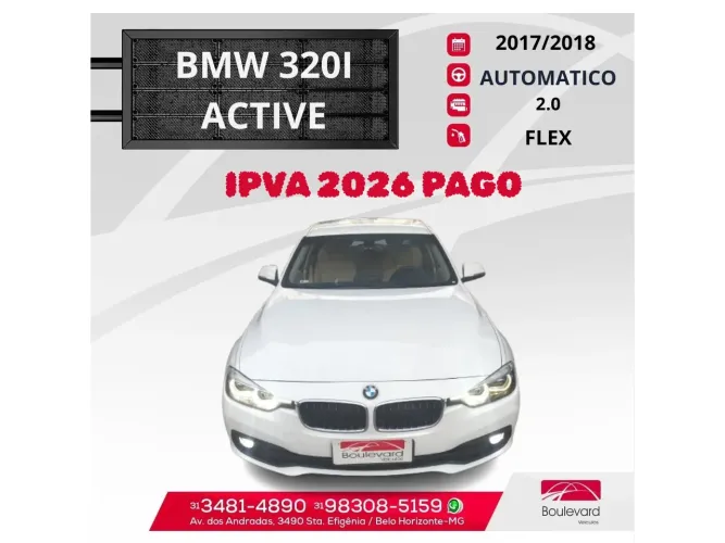 BMW 320I A Modern/sport TB 2.0/a.flex 16V 4P 2018