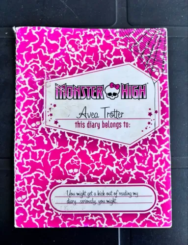 diário Avea Trotter monster high