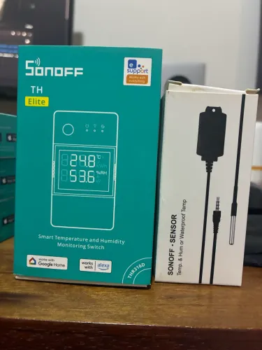 Sonoff TH Elite + Sensor Temp& Umid