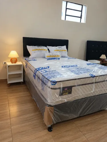 Cama Colchão Londres Molas Ensacadas e Base Box
