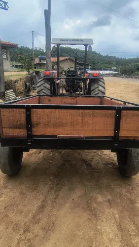 Carreta trator basculante 