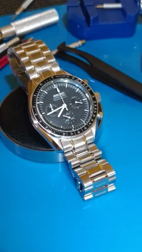 Relógio SEIKO SPEEDMASTER MOD - HOMAGE OMEGA SPEEDMASTER PROFESSIONAL