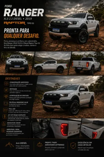 Ford Ranger XLS 2.2 4X4 CD Diesel Aut. 2019