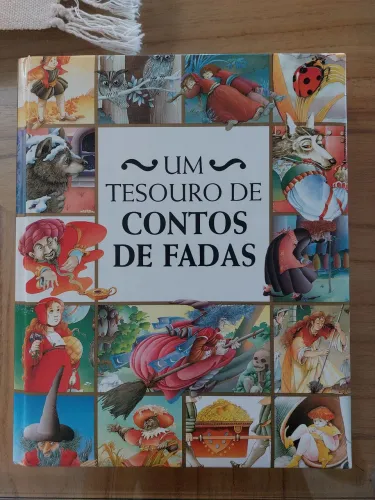 Livro Um Tesouro de Conto de Fadas 1994 DS-Max Annie-Claude Martin 