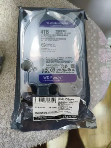 HD 4tb Purple novo lacrado