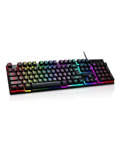 Esse teclado foi feito para você que busca precisão nos cliques, visual moderno e a durabi