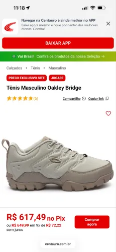 Tênis Oakley
