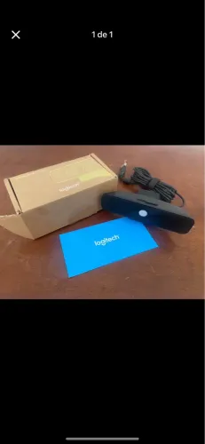 Câmera web Logitech C C925e Full HD 30FPS cor preto