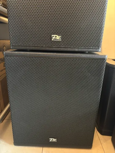 Caixa Subwoofer 18" Ativa PZ 18SUB 800W