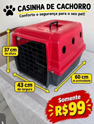 Caixa de transporte Pet