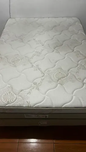 Cama box casal colchão molas ensacadas 