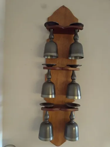 Taças de estanho para uso ou decoração 