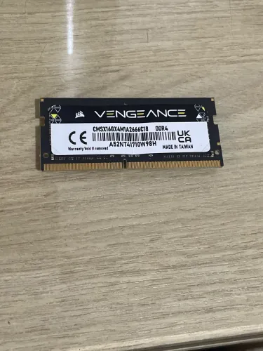 Memória Corsair Vengeance 16gb ddr4 notebook 3200mhz (nova)