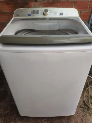 POR 750 REAIS VENDO MAQUINA DE LAVAR ROUPA PANASONIC 14 KG SEMINOVOS
