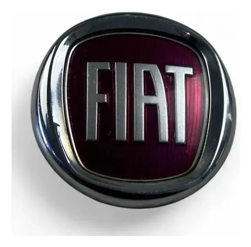 Emblema Grade Dianteira Fiat Doblo Palio Siena Strada Toro Prata