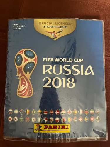 Álbum copa do mundo 2018 completo