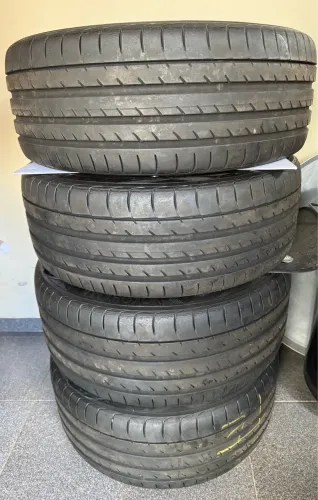 Rodas aro 19 originais Porshe 718 com pneus Yokohama