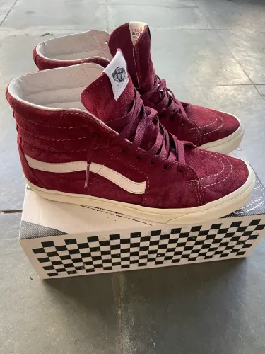 Vendo tênis vans cano alto vinho n40