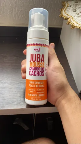 Widi Care Juba Mousse Criador de Cachos 200 ml | Novo - FAB DEZ/2025 - Validade 36 meses 