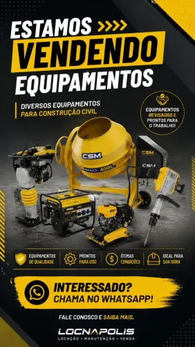 Vendas de máquinas