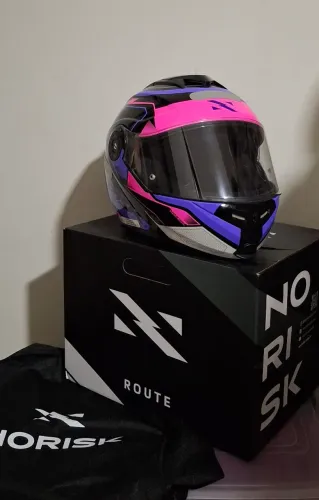 MUITO NOVO - Capacete articulado Norisk Route FF345