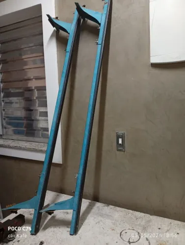 Rack de Teto Bagageiro em Aço para Volkswagen Gol Parati Voyage quadrados até ano 1994 
