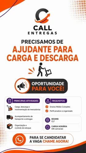 Ajudante de carga e descarga