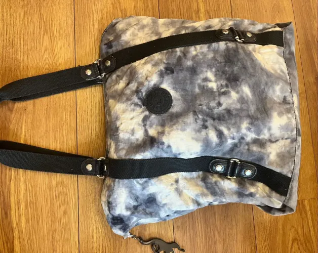 Bolsa kipling - sacola - Azul marinho