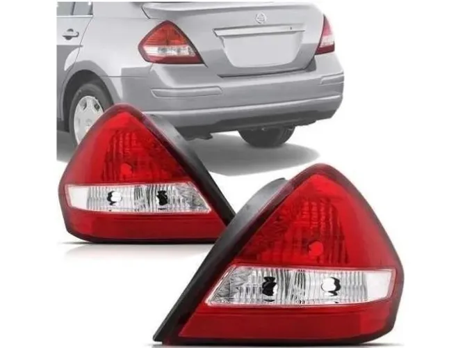Par Lanterna Traseira Nissan Tiida Sedan 2008 a 2013