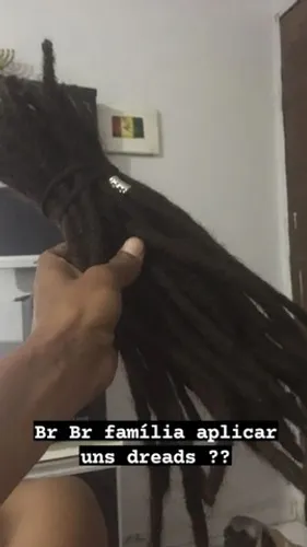 Sou dread maker vendo essa aplicação com mão de obra 
