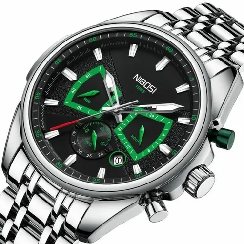 Relógio Nibosi Prata