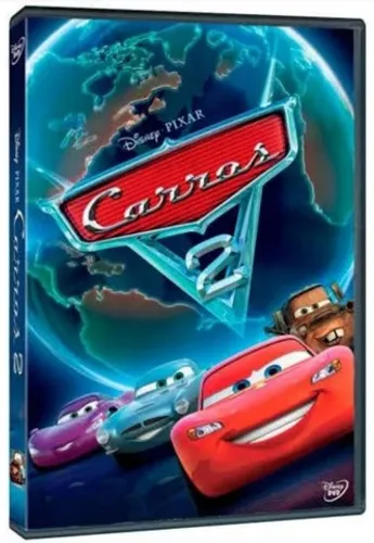DVD ORIGINAL CARROS 2 ANIMAÇÃO PIXAR DISNEY