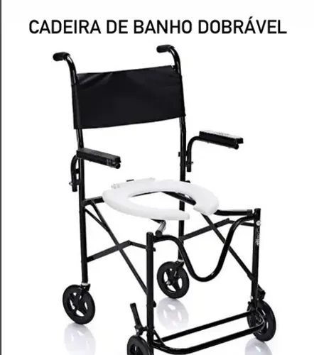 Cadeira de banho dobrável