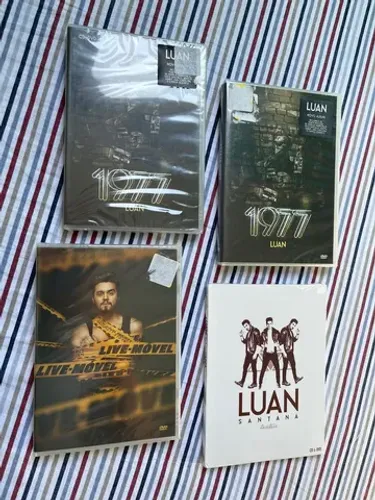 KIT de DVDs Luan Santana 
