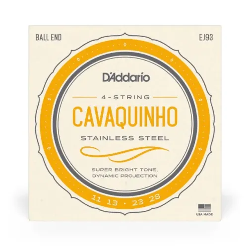 Encordoamento D'Addario P/ Cavaquinho EJ93 11/28 - EC0393