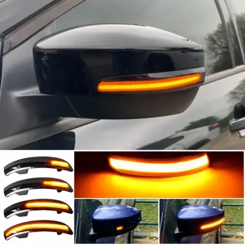 Par Pisca Sequencial Retrovisor Ford Ecosport 2013 a 2021