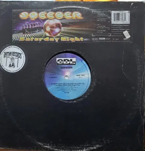 Disco de Vinil LP Sqeezer Saturday night (importado)